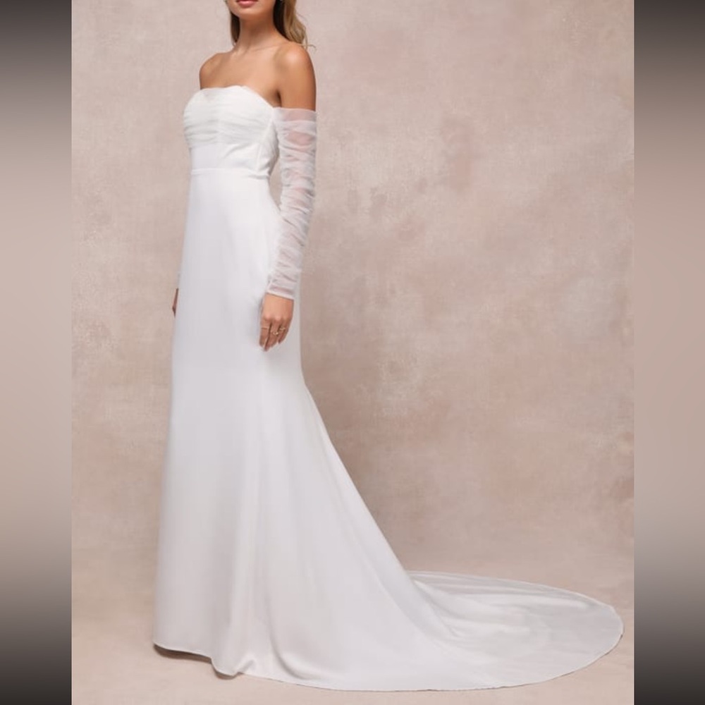 Lulus off the shoulder dress